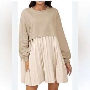 ⭐️NWOT Free People Eleanor Sweatshirt Tunic Dress⭐️